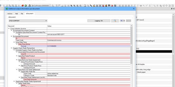 DoXite 2.5.1 from DETEC supports the exchange of electronic invoices in accordance with ZUGFeRD and XRechnung standards